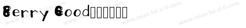 Berry Good字体转换